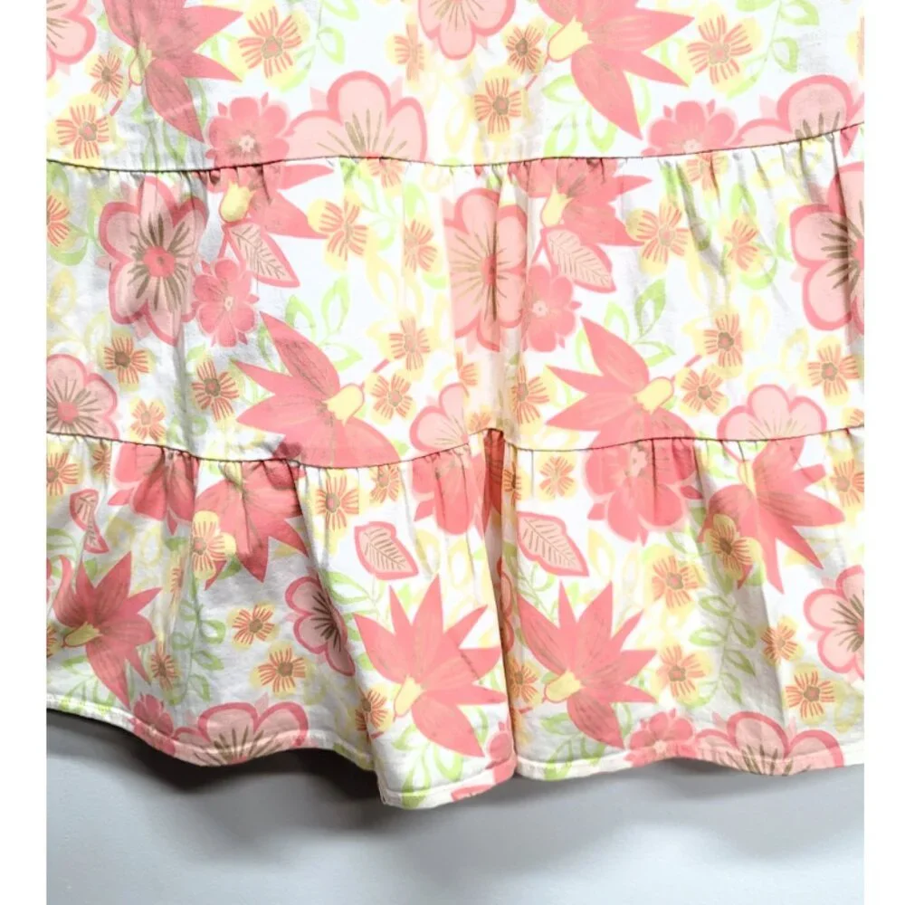 Bay Studio Floral Tiered A-Line Sun Dress 12